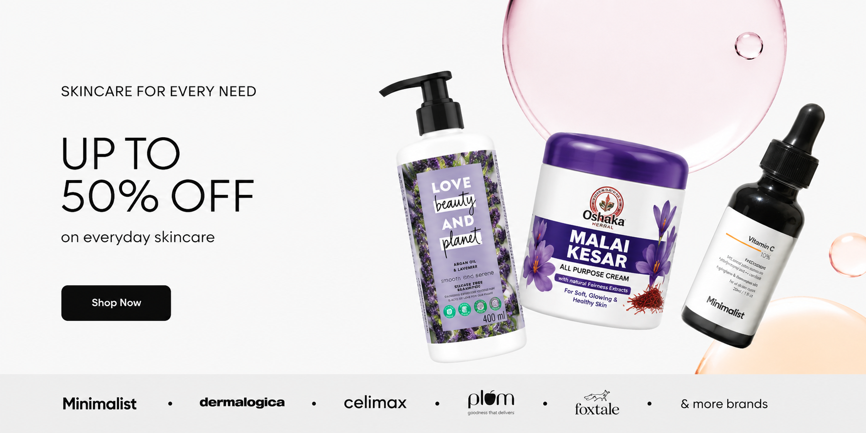 Oshaka herbals up to 50% off everyday care